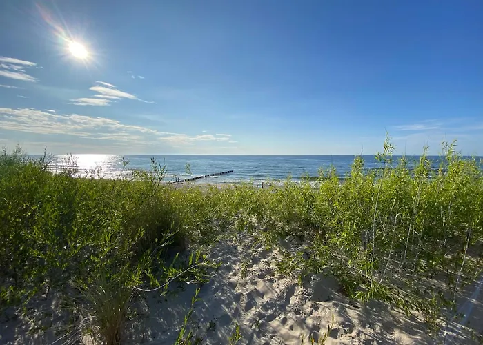 شقة Lakeside Bliss - Cozy Retreat Just 500m From The Baltic Sea Dziwnów